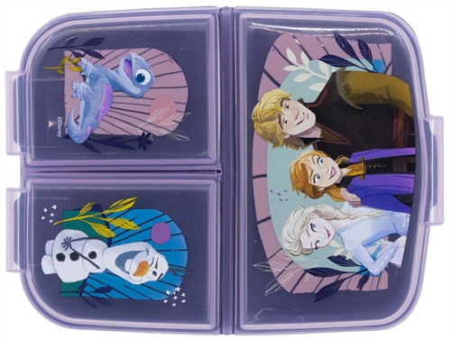 Frozen lunch box - Lunch box with 3 compartments for children - Disney Frozen