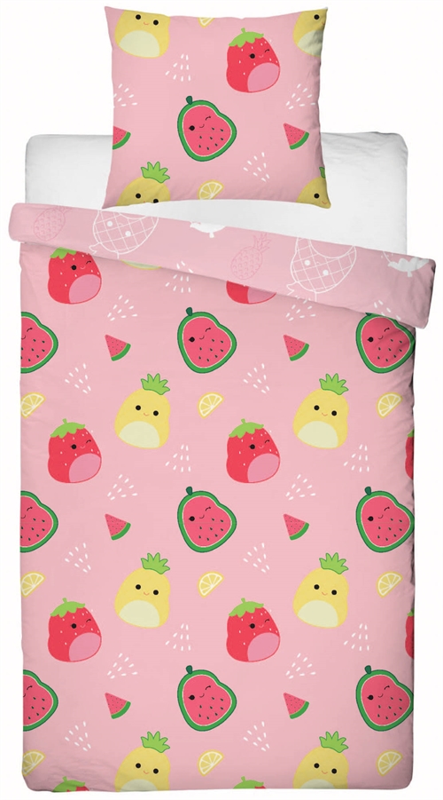 Squishmallows bedding - 140x200 cm - Squishmallows 2-in-1 set - Duvet cover in 100% cotton