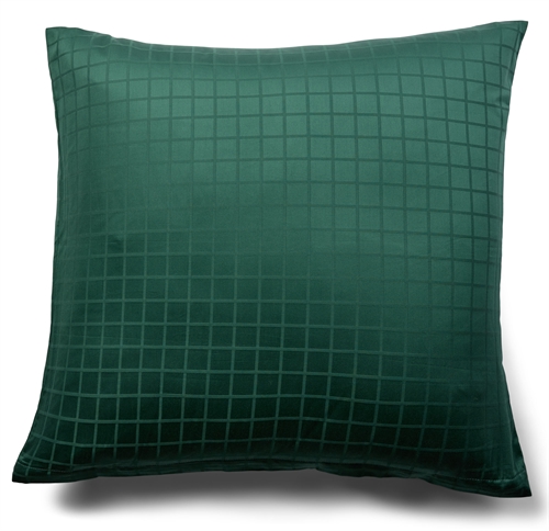 Pillowcase 50x70 cm - 100% organic cotton satin - Green pillowcase - GOTS certified - By Borg