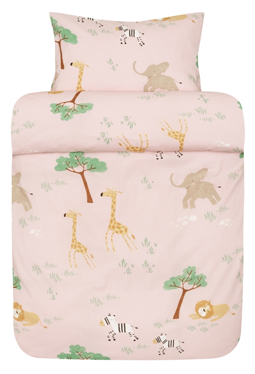 Baby bedding - Nordic Swan Ecolabelled - 100% Organic cotton - 70x100 cm - Happines rose from Høie Of Scandinavia