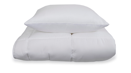 Duvet and pillow set - All-season duvet 140x200 cm + Pillow 60x63 cm - Zen Sleep fibre duvet and pillow