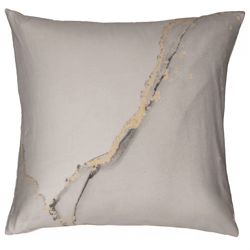 Pillowcase - Digitally printed cotton satin - 60x63 cm - Marble grey - Reversible pillowcase - 100% Cotton satin - Excellent By Borg pillowcase