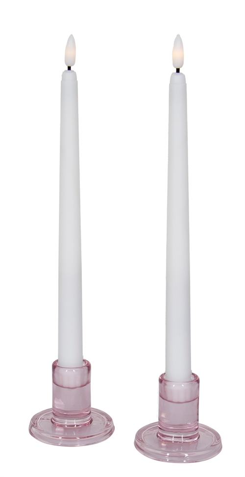 LED Candle Lights - Set of 2, 33 cm - LED Candles 