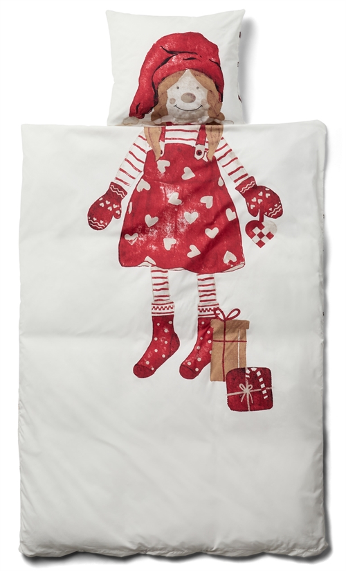 Junior bedding featuring a Christmas girl motif - 100x140 cm - Reversible design - IN Style bedding set