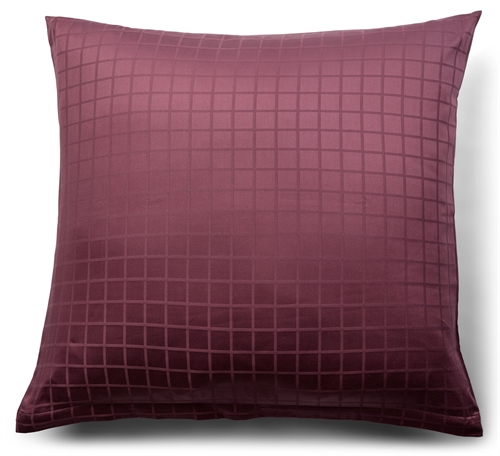 Pillowcase 50x70 cm - 100% organic cotton satin - Plum pillowcase - GOTS certified - By Borg