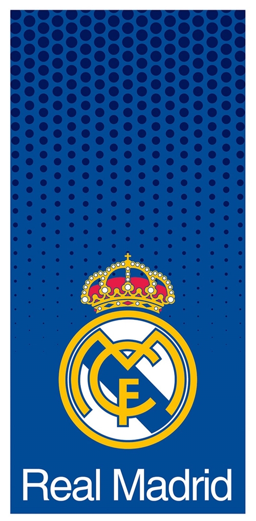 Blue Real Madrid towel - 100% Soft cotton bath towel - 70x140 cm